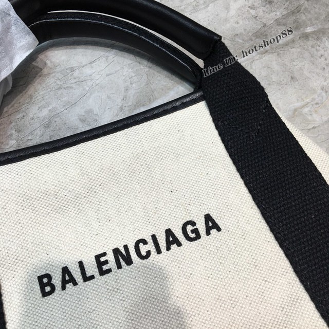 Balenciaga專櫃經典爆款帆布購物袋手提包 巴黎世家超級迷你托特帆布包 fyj1674